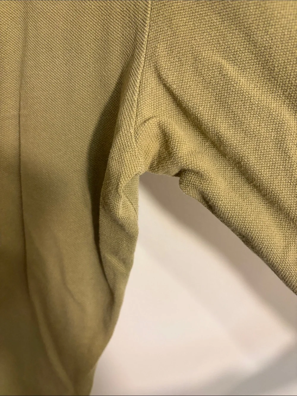 Polo by Ralph Lauren Olive Green Polo with Maroon Pony